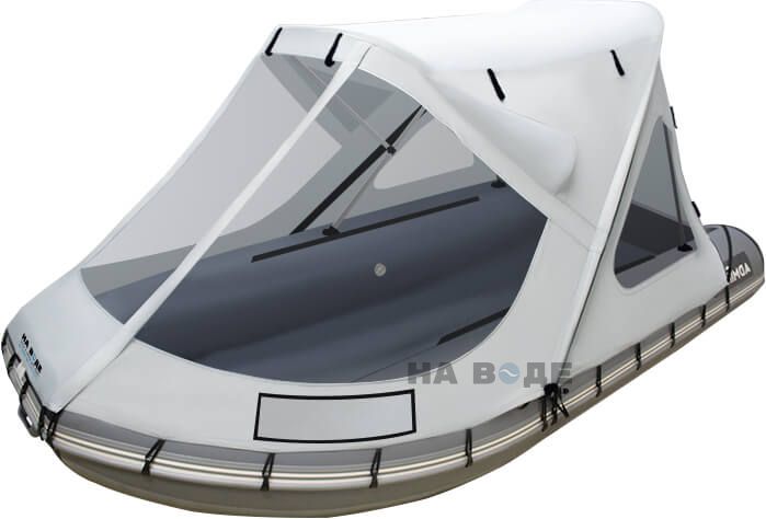 Тент трансформер на лодку Solar (Солар) Максима-350 - фото 5