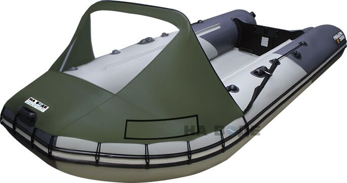 Тент носовой с окном на лодку Solar (Солар)-450 Jet Tunnel - фото 1