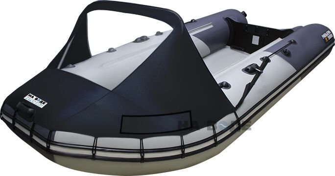Тент носовой с окном на лодку Solar (Солар)-450 Jet Tunnel - фото 2