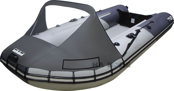 Тент носовой с окном на лодку Solar (Солар)-420 Стрела Jet Tunnel - фото 13
