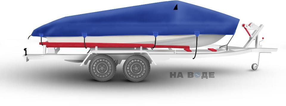 Транспортировочный тент на лодку Волжанка-46 (Классик) комплектация Классик - фото 1