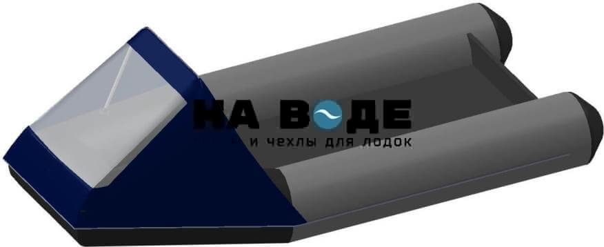 Тент носовой с окном на лодку Aqua-Storm (Аква Шторм) STK 400 EVOLUTION - фото 1